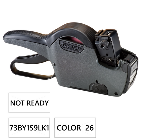 Garvey Labeler, Model 25-10, Band Layout 1010 Model#: G2512-10010