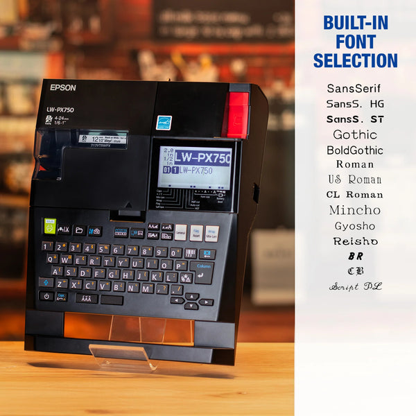Epson LW-PX750 Label Printer – Image Supply