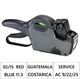 Garvey Labeler, Model 25-10/10 Band Layout 2603 Model#: G2516-20113