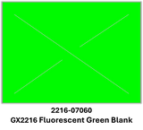 Garvey 22-66, 22-77, 22-88 & 22 Promo Fluorescent Green Labels (9 Rolls) - GX2216