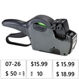 Garvey Labeler, Model 22-66 Band Layout 2603 Model#: G2216-66003