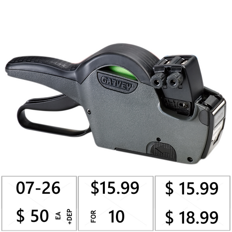 Garvey Labeler, Model 22-66 Band Layout 2603 Model#: G2216-66003