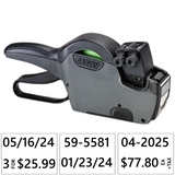 Garvey Labeler, Model 22-88, Band Layout 2802 Model#: G2216-88002