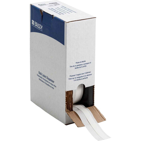 Brady - 0.375" Dia PermaSleeve Heat Shrink Wire and Cable Label Tape, Bulk, for M7 Printers