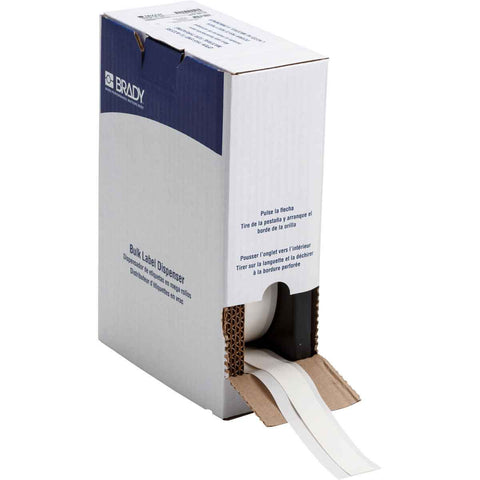 Brady - 0.5" Dia PermaSleeve Heat Shrink Wire and Cable Label Tape, Bulk, for M7 Printers