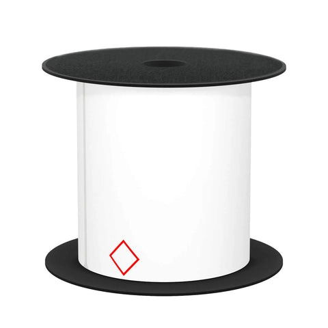 Brother 3in x 4.5in 1-Diamond Standard Vinyl Die-Cut Secondary GHS Label