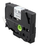 Brother 9.0mm Black on White Shrink Tube - HSe221E