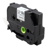 Brother 21mm Black on White Shrink Tube - HSE251E