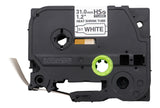 Brother 31mm Black on White Shrink Tube - HSE261E