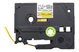 Brother 11.2mm Black on Yellow Shrink Tube - HSE631E