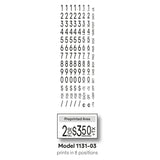Monarch 1131-03 Label Gun - Includes (8) rolls of white labels