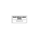 Brother White Small Address Paper Labels - DK1209