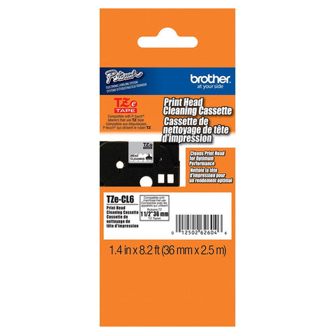 Brother 1 1/2" Cleaning Tape - TZeCL6