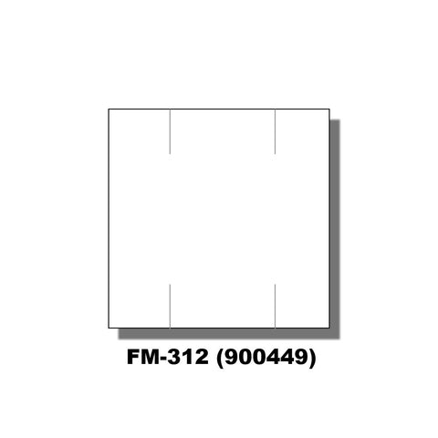 Monarch 1115 White Labels (10 rolls) - 900449