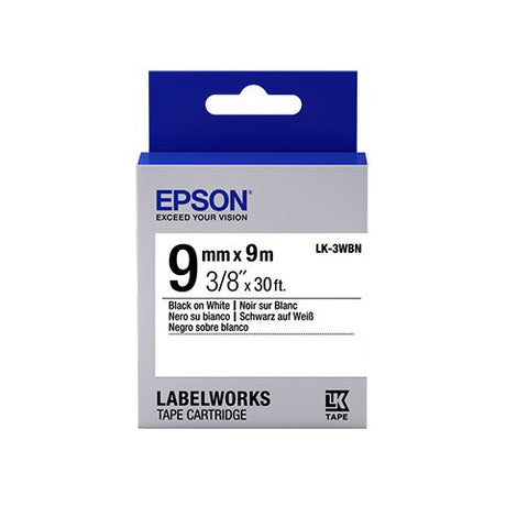 Epson LK-3WBN Tape