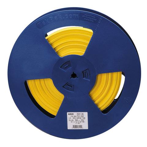 Kroy 3/8" Yellow Shrink Tube Reel 100' - 98-YT31-0942