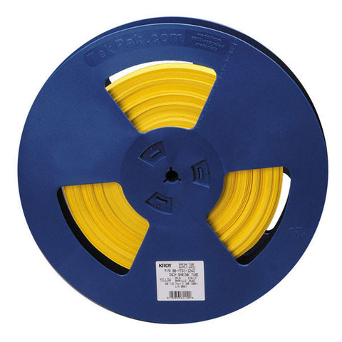 Kroy 3/4" Yellow Shrink Tube Reel 100' - 98-YT31-1942