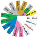 Brother PT-M95 P-Touch Label Maker Bundle (4 Label Tapes Included)
