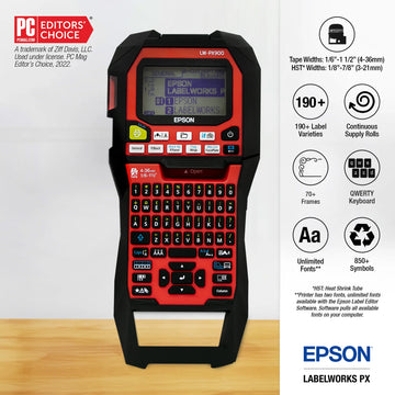 Epson LW-PX900PCD Label & Shrink Tube Printer Kit – Image Supply