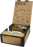 Epson LW-Z Series Bulk Roll - Self-Lamination Wire Wrap - Die Cut (13mm x 19mm) 2700 Labels/Roll - Black on White - BVSL13X19PX