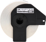 Brother White Standard Address Paper Labels - DK1201