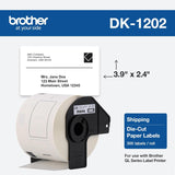 Brother White Shipping Paper Labels - DK1202
