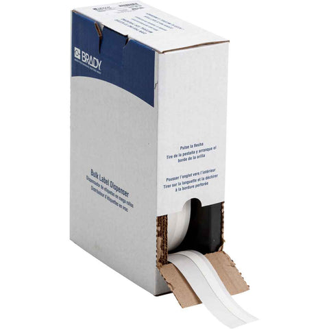 Brady - 0.25" PermaSleeve Heat Shrink Wire and Cable Label Tape, Bulk, for M7 Printers