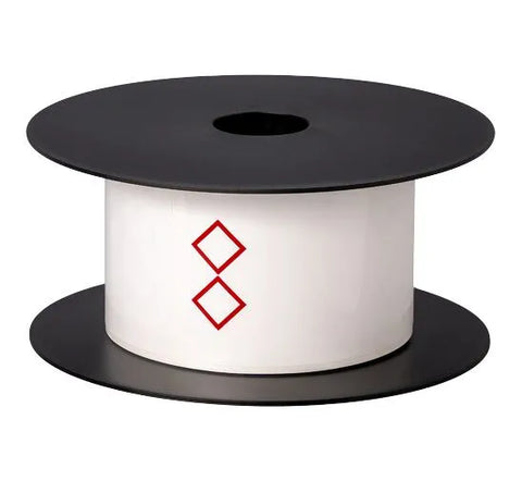 Brother 3in x 2in 2-Diamonds Standard Vinyl Die-Cut Secondary GHS Label