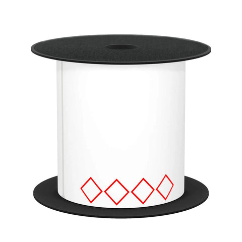 Brother 3in x 4.5in 4-Diamonds Standard Vinyl Die-Cut Secondary GHS Label