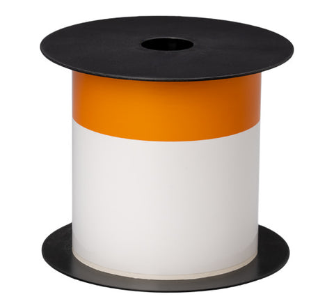 Brother 4in Orange 1.25in Header Continuous Arc Flash Label