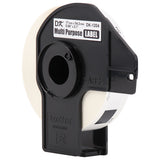 Brother White Multi-Purpose/Return Address Paper Labels - DK1204