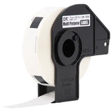 Brother White Multi-Purpose/Return Address Paper Labels - DK1204