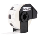 Brother White Square Paper Labels - DK1221