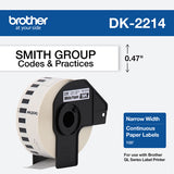 Brother White Continuous Length Paper Tape - DK2214