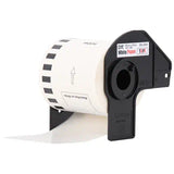 Brother Continuous Length Black/Red on White Paper Tape  - DK2251