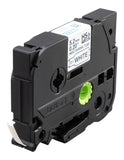 Brother 5.2mm Black on White Shrink Tube - HSE211E