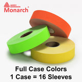 Monarch 1155 Case of Labels (16 Sleeves)