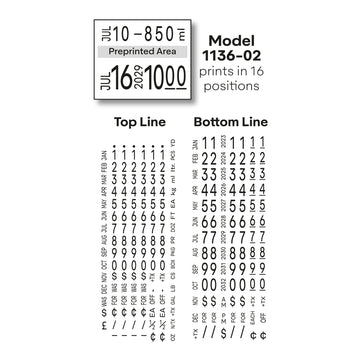 Monarch 1136-02 Label Gun - Date & Time Coding W/LABELS – Image Supply