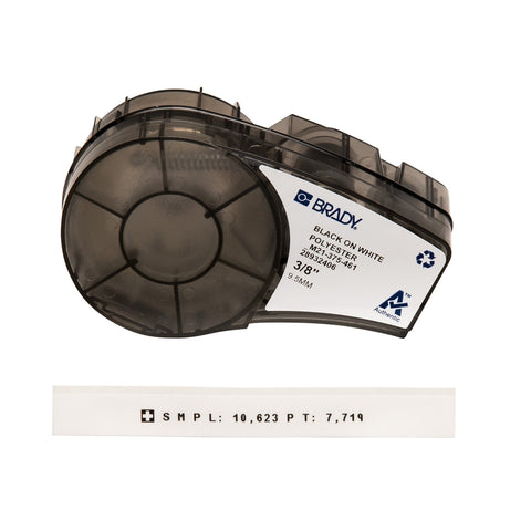 Brady - 0.375" Self-Laminating Cryogenic Polyester Laboratory Labels with Ribbon for M21 Printers