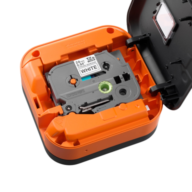 BROTHER YOUNG PLAT オレンジ Brother PT-E720BT Portable Industrial Label Printer with Bluetooth
