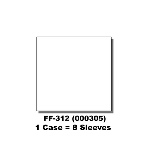Monarch 1136 Case of White Labels (8 Sleeves) - 000305