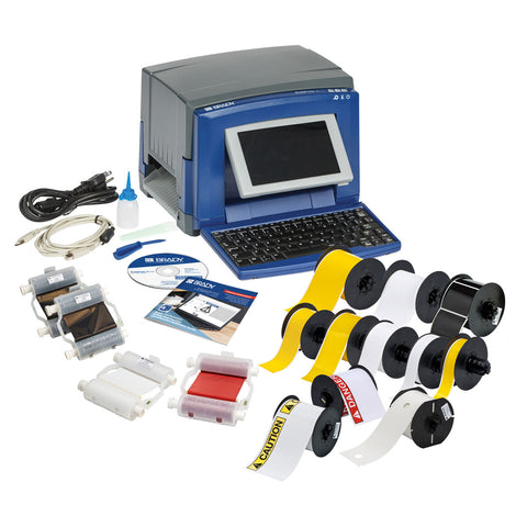 BradyPrinter S3100 Printer with Workstation Safety and Facility ID Software Suite: General ID Kit