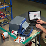 BradyPrinter S3100 Sign and Label Printer with Workstation Safety and Facility ID Software