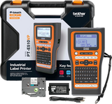 Brother PT-E510VP P-Touch Edge Handheld Industrial Label Printer Kit
