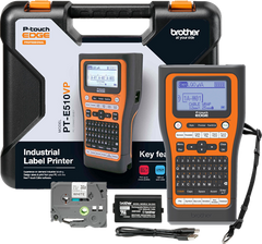 Brother PT-E510VP P-Touch Edge Handheld Industrial Label Printer