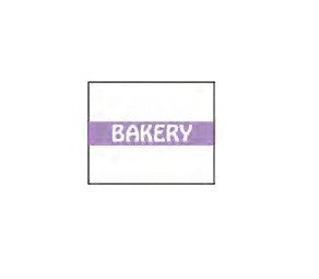 Monarch 1136 "Bakery" Labels (8 rolls) - 000190