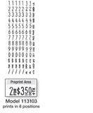 Monarch 1131-03 Label Gun - Includes (8) rolls of white labels