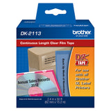 Brother Clear Continuous Length Film Tape - DK2113