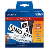 Brother White Continuous Length Paper Tape - DK2243