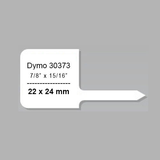 Dymo 30373 White Price Tag Labels (Rat Tail Style)